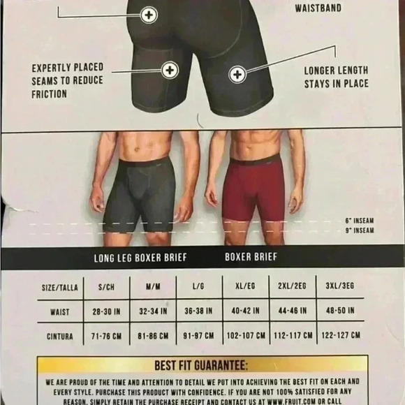 Men’s Boxer Briefs - Picture 2 of 4